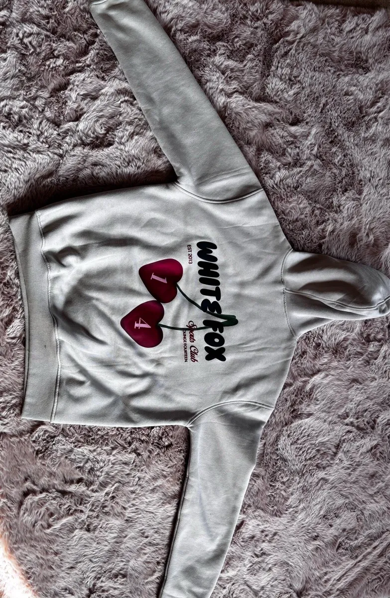 White Fox Hoodie - Image 3