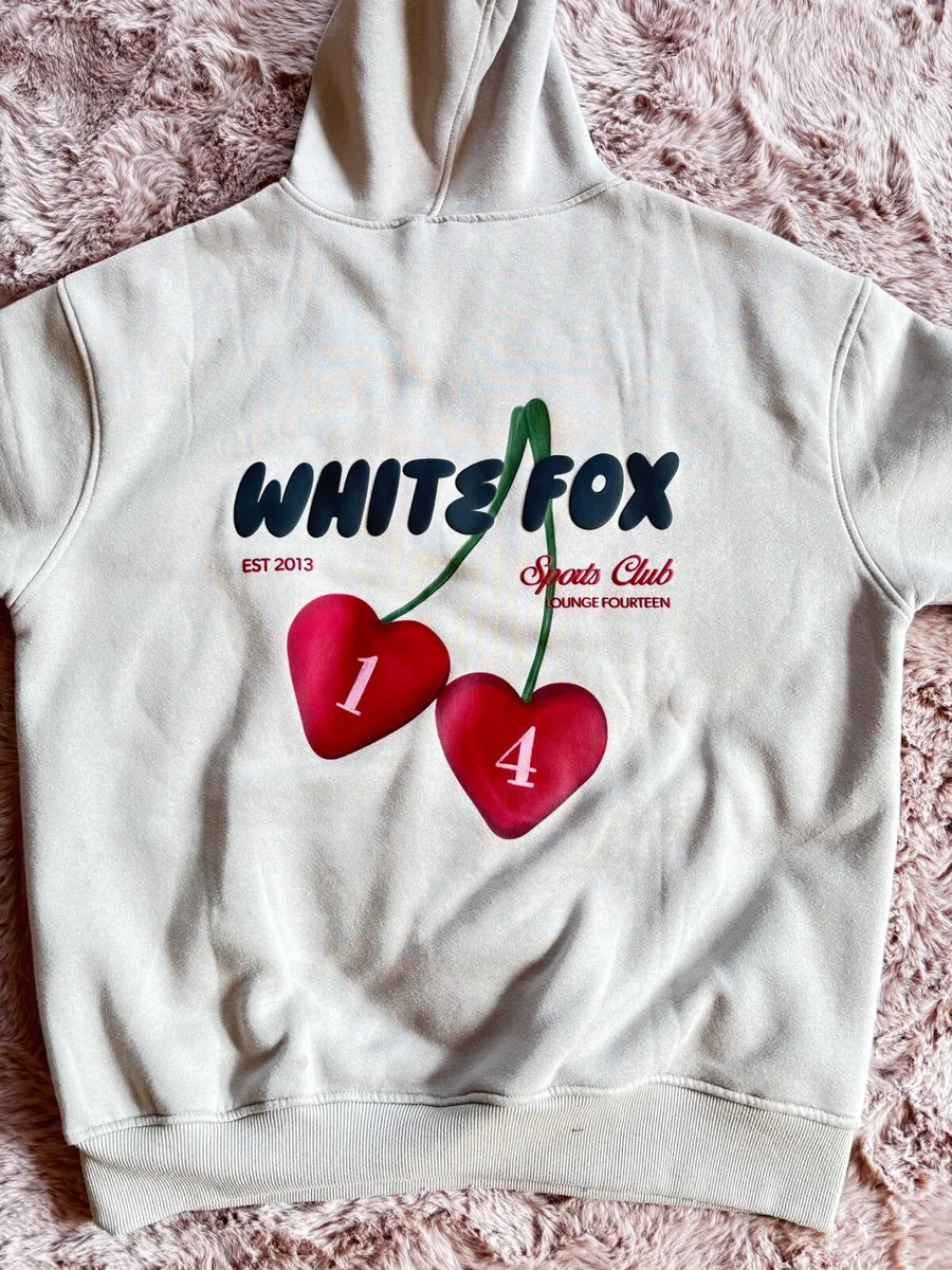 White Fox Hoodie - Image 1