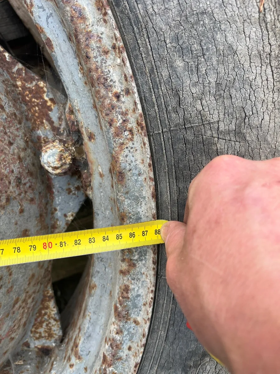Massey 165 tire an rims - Image 2