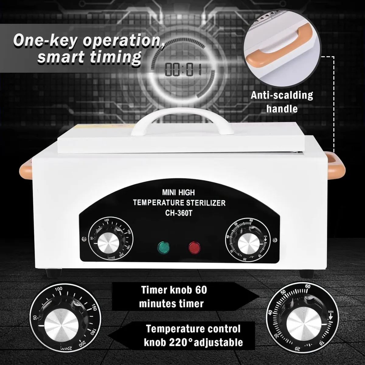 High Temperature Metal cabinet sterilizer - Image 3