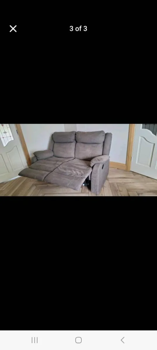 Double recliner sofa - Image 3