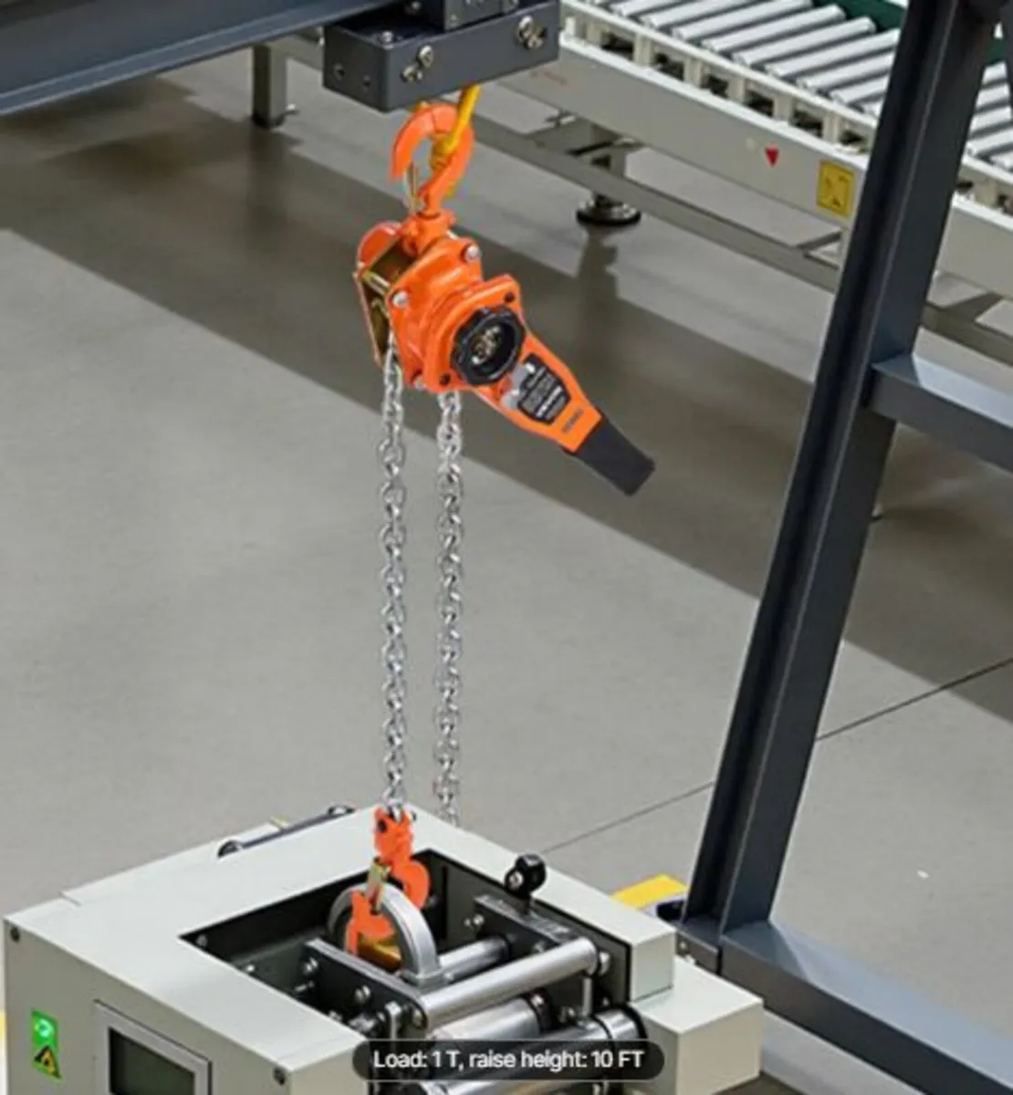 Manual Lever Chain Hoist, 1T 1000KG Capacity Heavy - Image 3