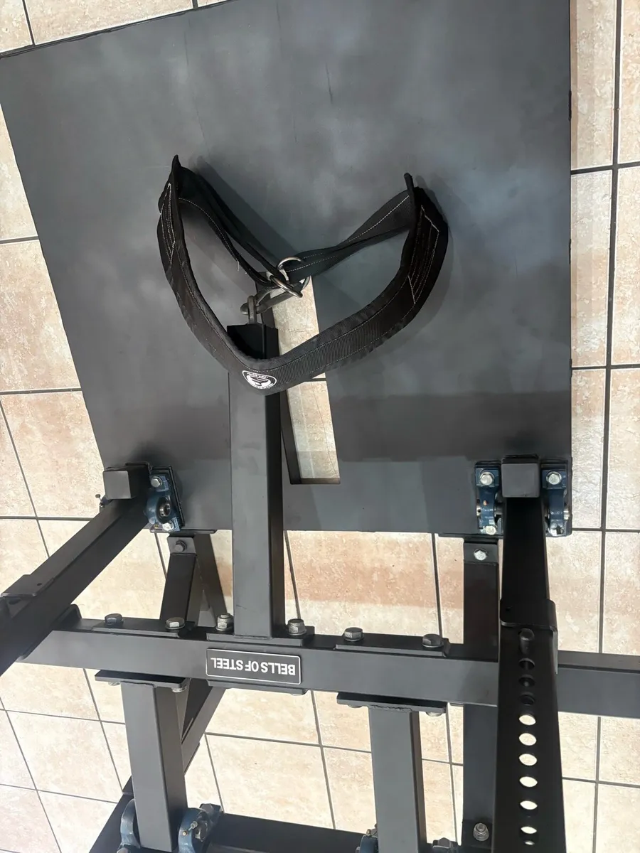 FULL COMMERCIAL BELLS OF STEEL GYM BELT SQUAT!! - Image 3