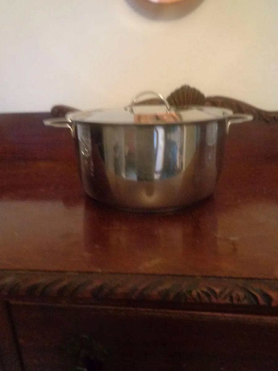 Stainless Steel Saucepan for sale - Image 1