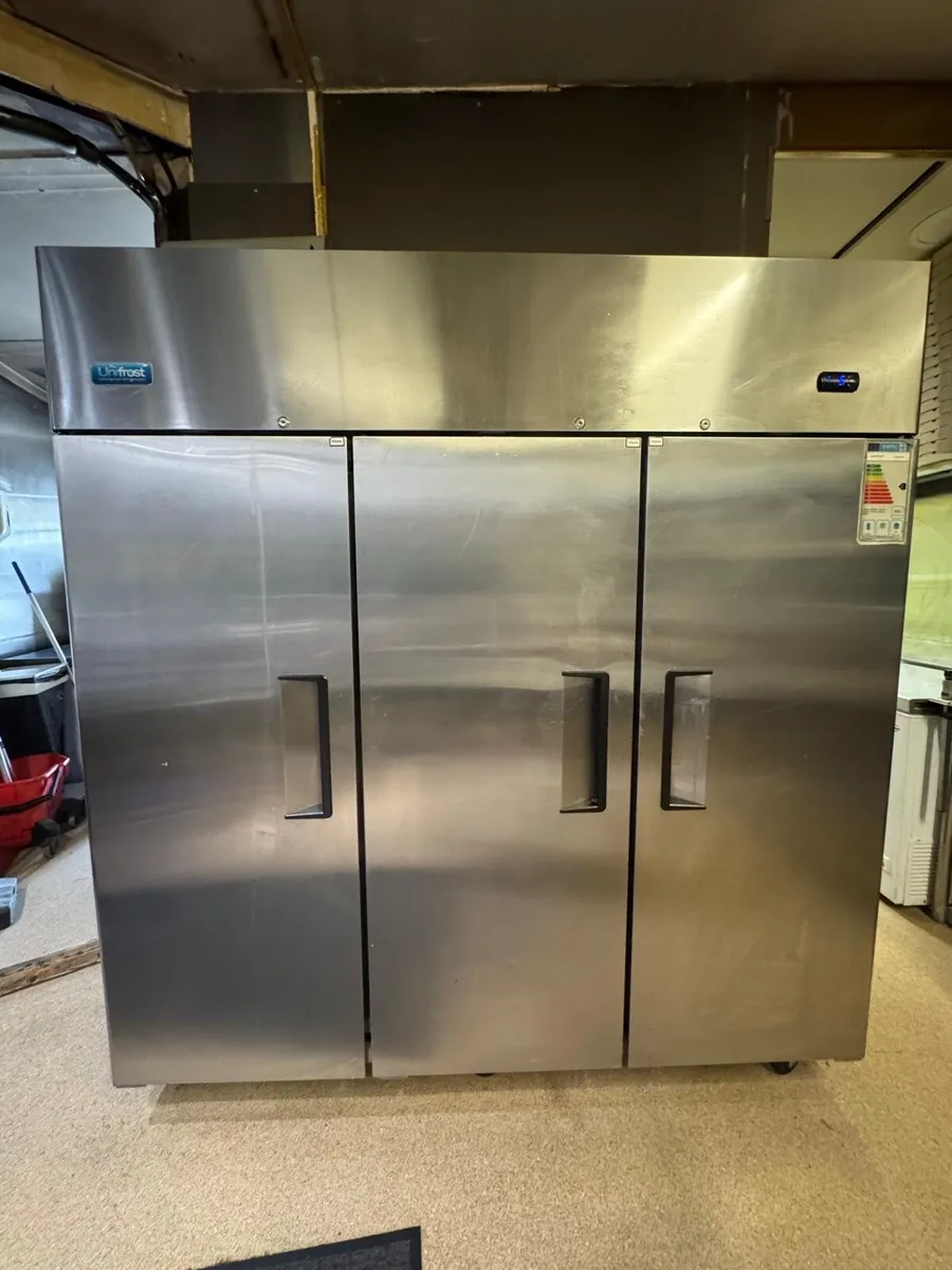 Fridge triple door fryer kebab mashine - Image 1
