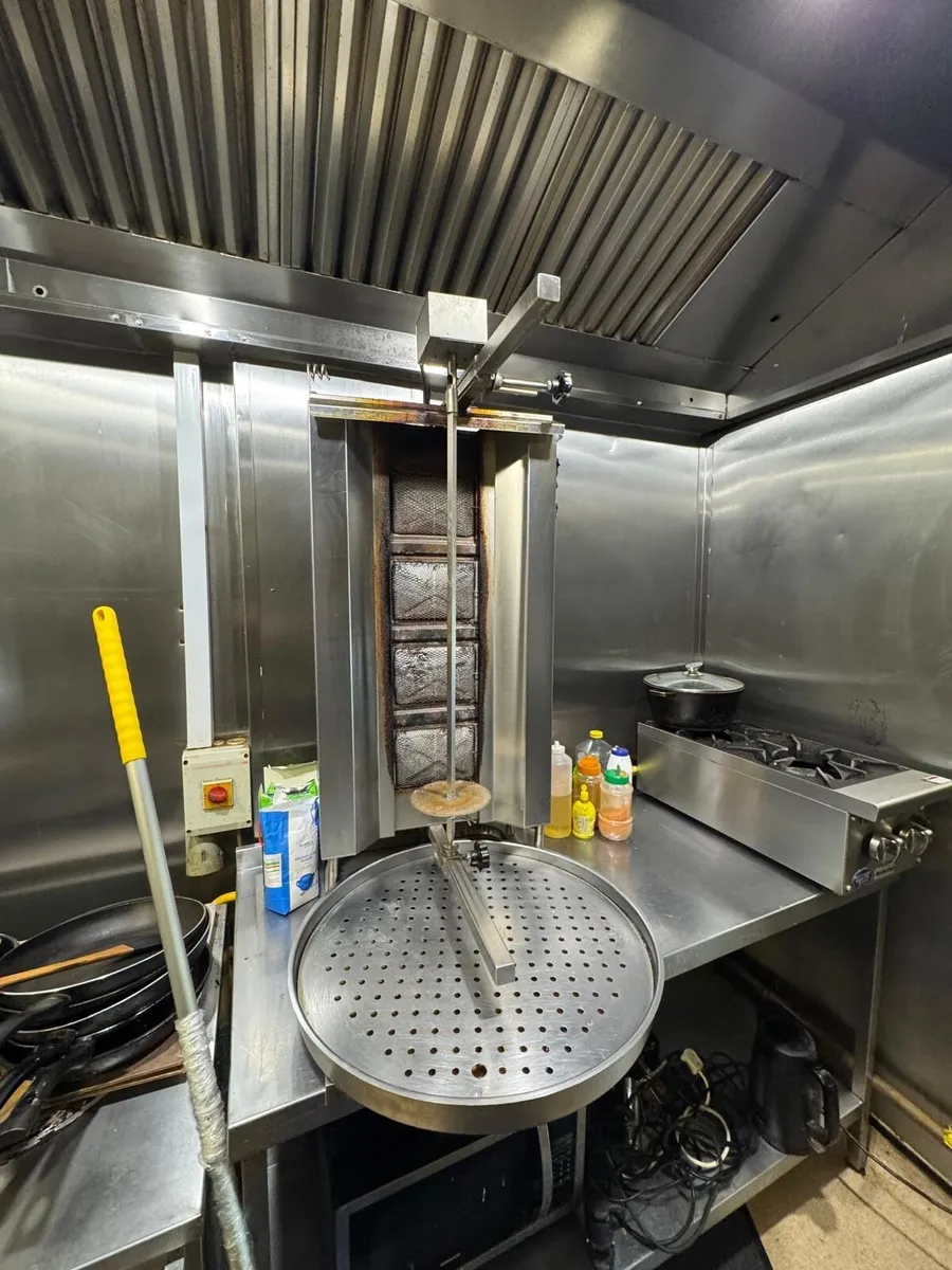 Fridge triple door fryer kebab mashine - Image 3