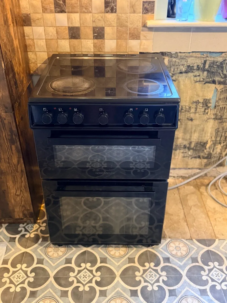 NordMende Freestanding Electric Cooker – Black - Image 1