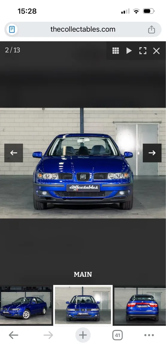 1999 Seat Toledo TDi New car 31 miles on clock - Image 2