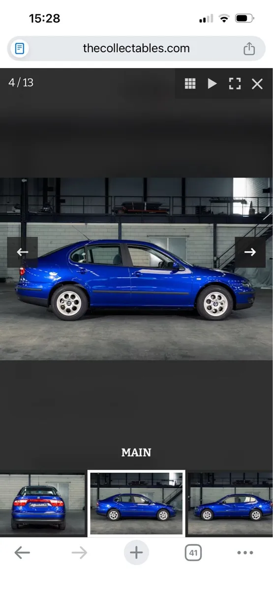 1999 Seat Toledo TDi New car 31 miles on clock - Image 4