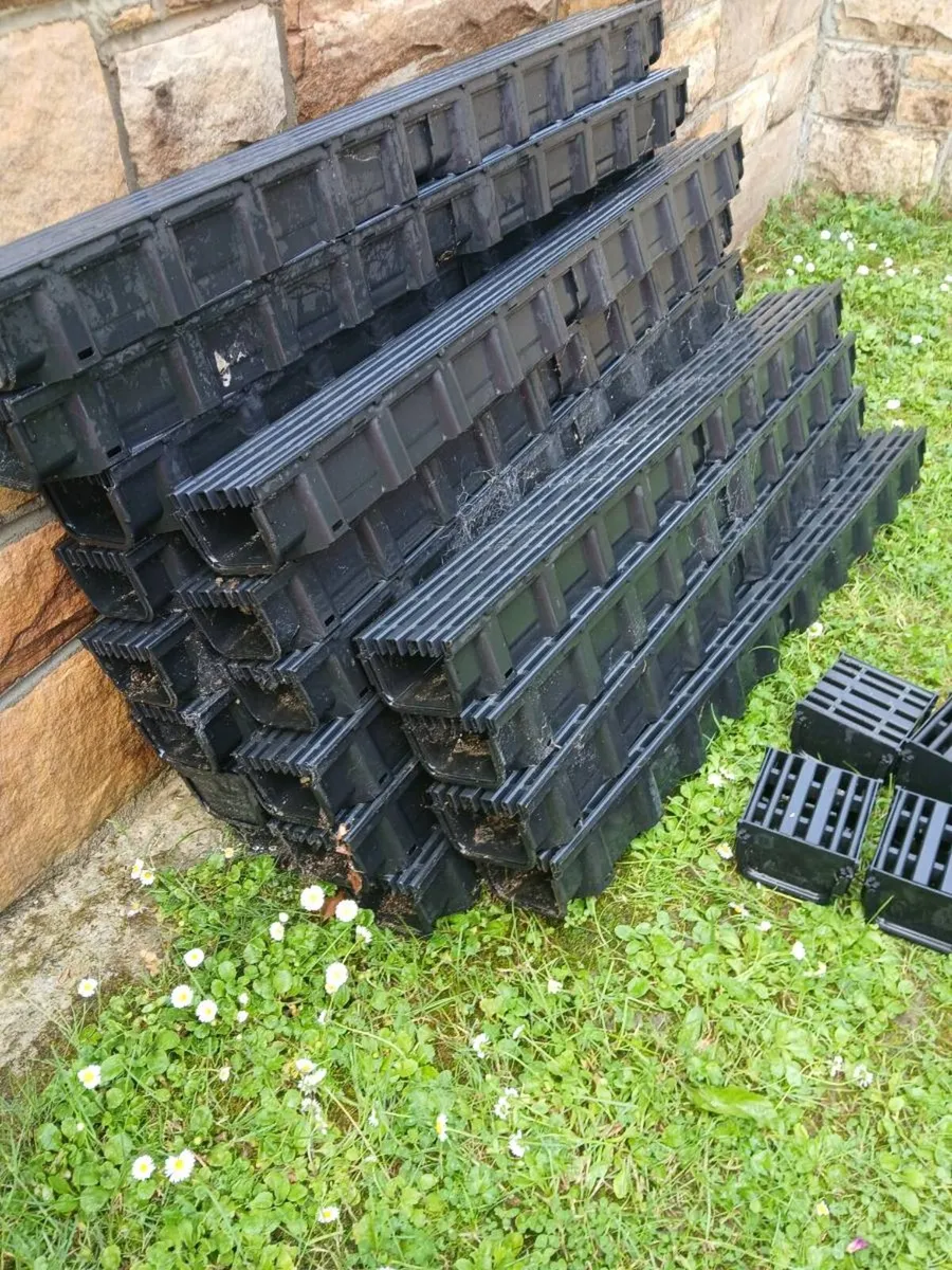 Aco Drain (18 x 1 meter plus 4 Corner Units) - Image 1
