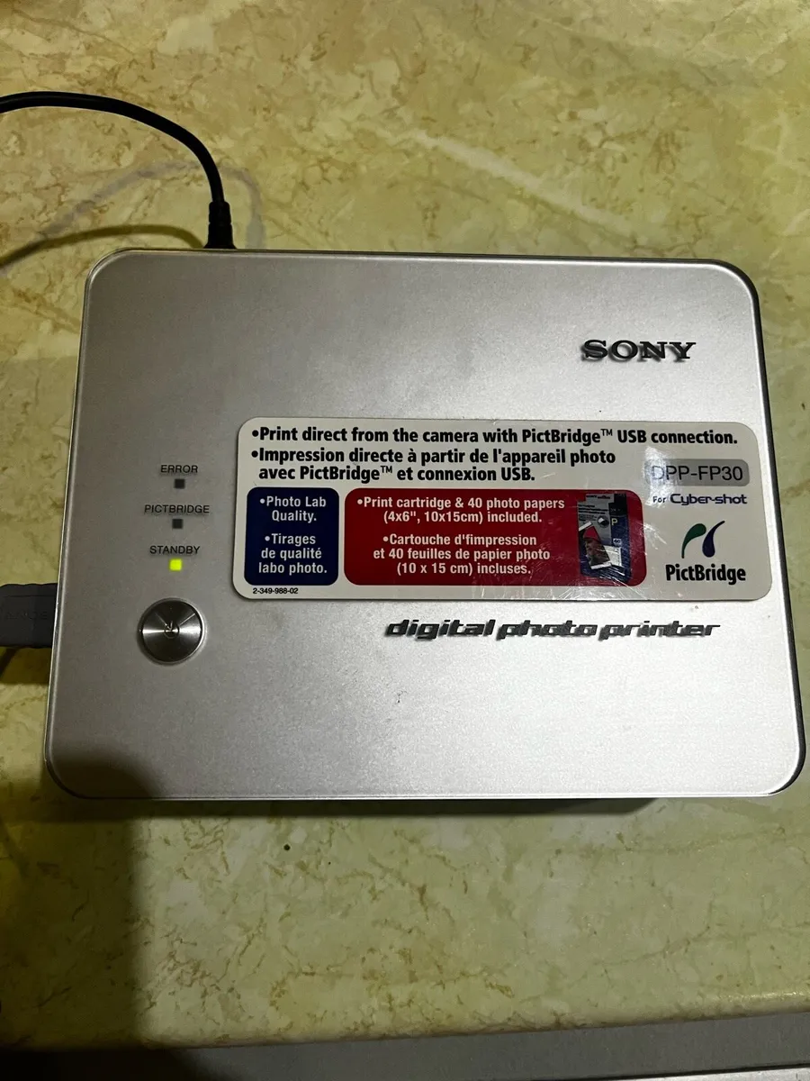 Sony digital photo printer DPP-Fp30 - Image 2