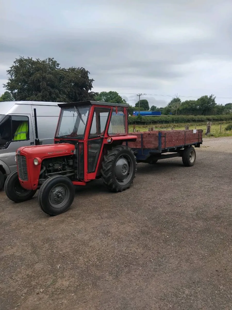 Massey ferguson 35 4cyl +trailer - Image 1