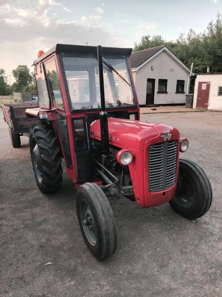 Massey ferguson 35 4cyl +trailer - Image 4