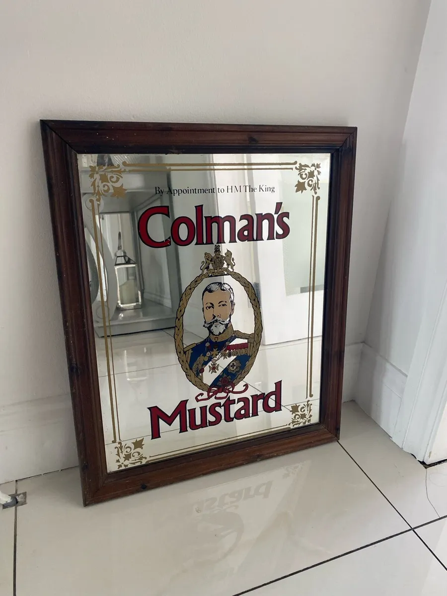 Coleman’s mustard mirror original - Image 2