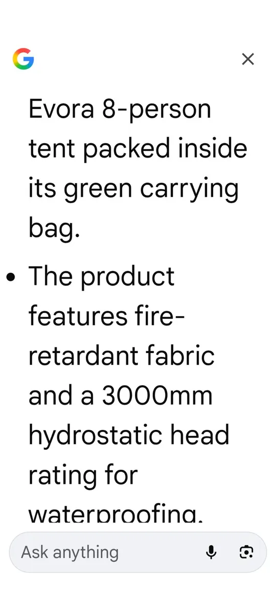8 man tent - Image 4