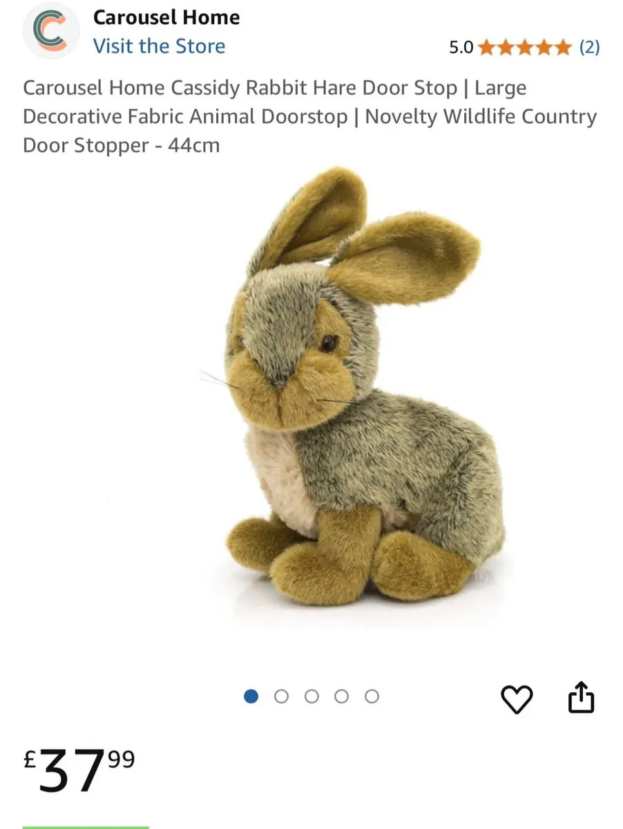 Large Bunny Doorstop - Image 3