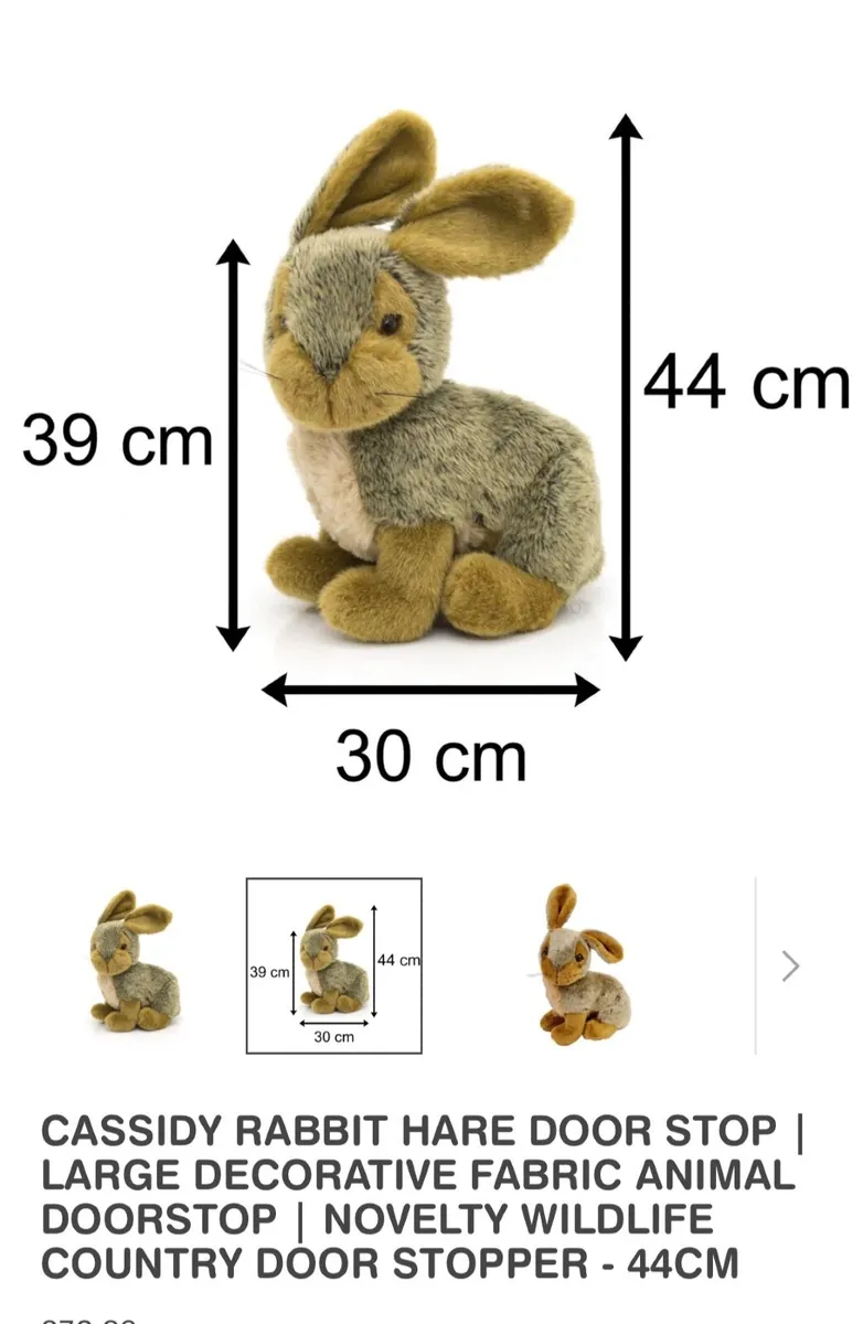Large Bunny Doorstop - Image 2