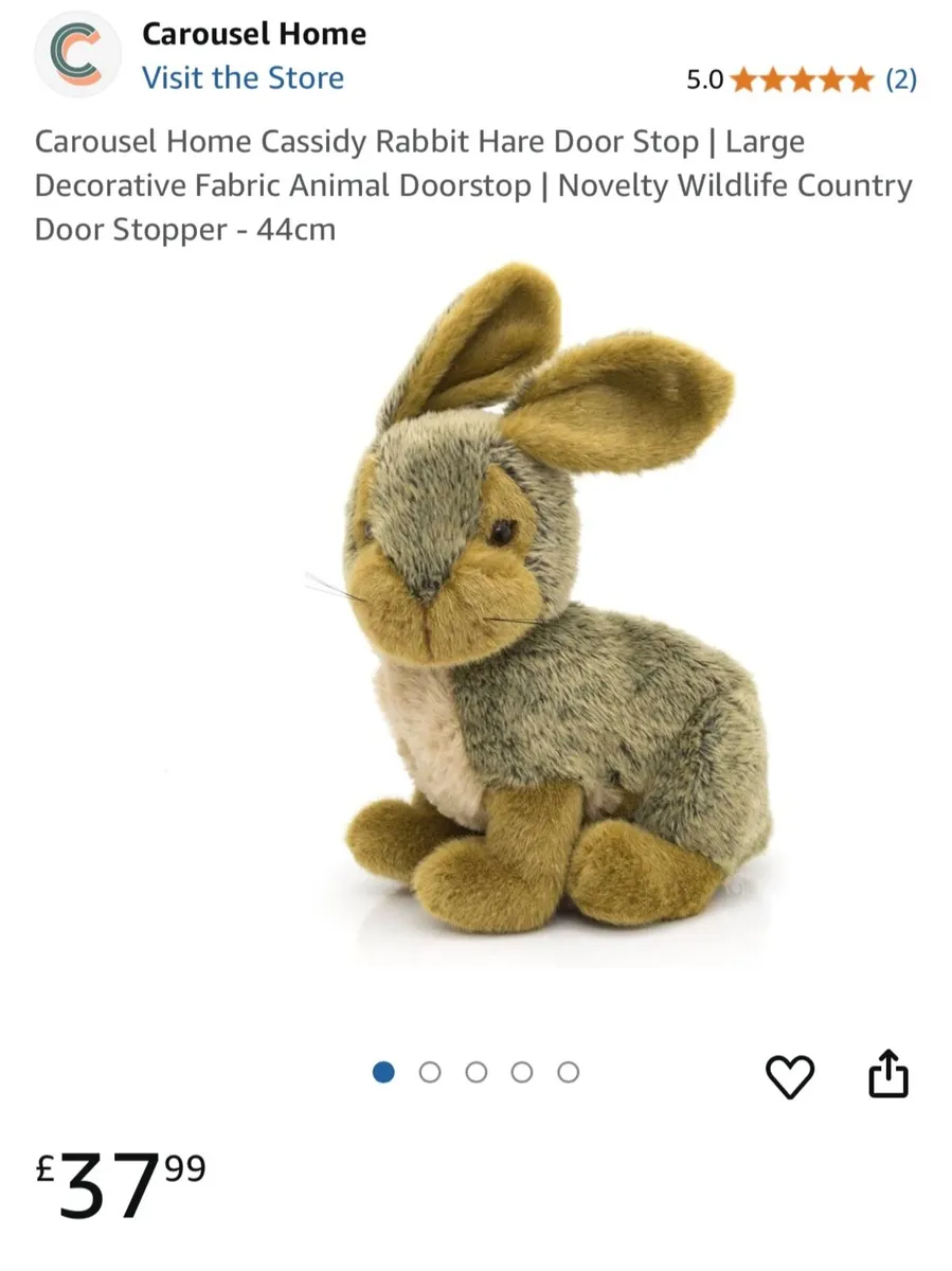 Large Bunny Doorstop - Image 4