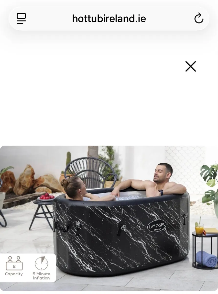 Pro Ice Bath Cold Plunge Recovery Tub - Image 2