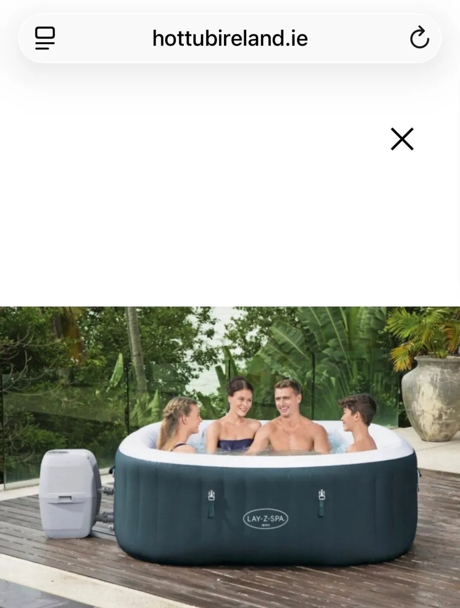 Lay-Z-Spa Ibiza AirJet™ Hot Tub (4–6 Person) - Image 2