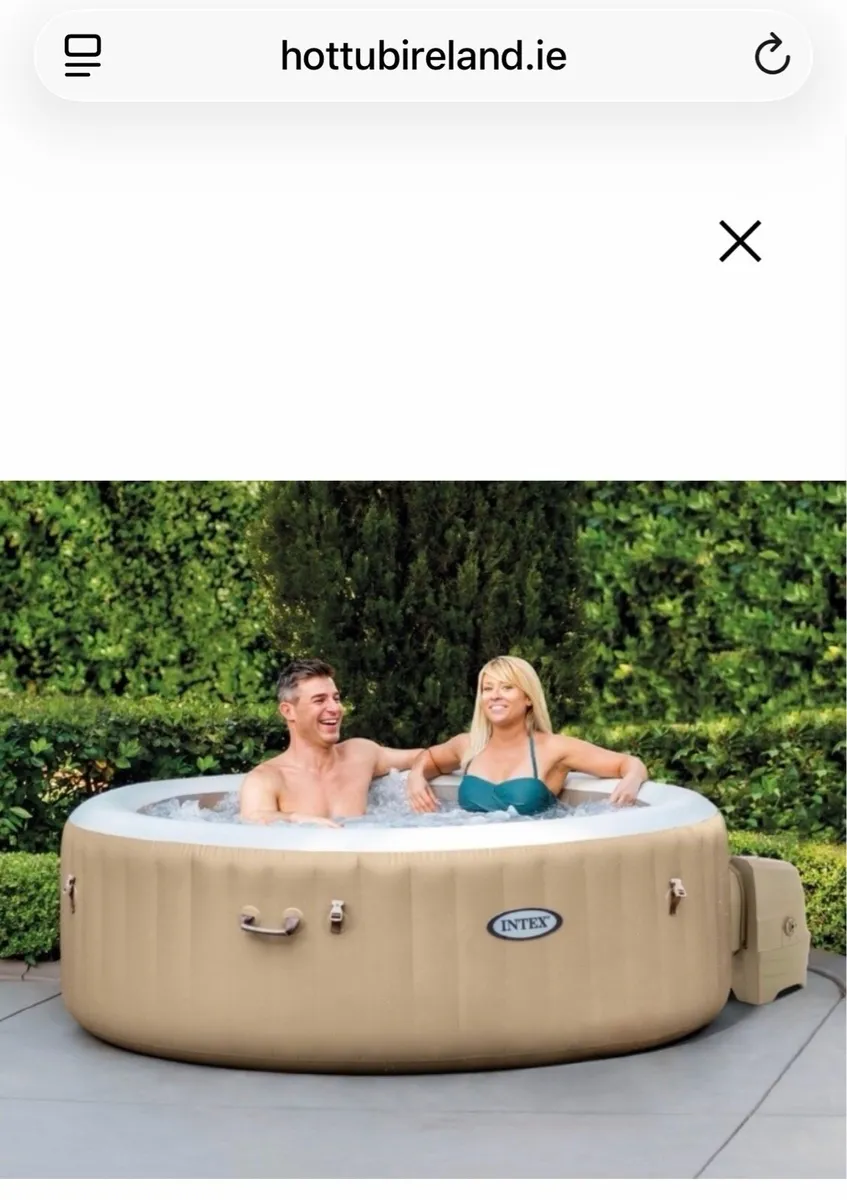Intex PureSpa™ Bubble Therapy Hot Tub – Beige - Image 2