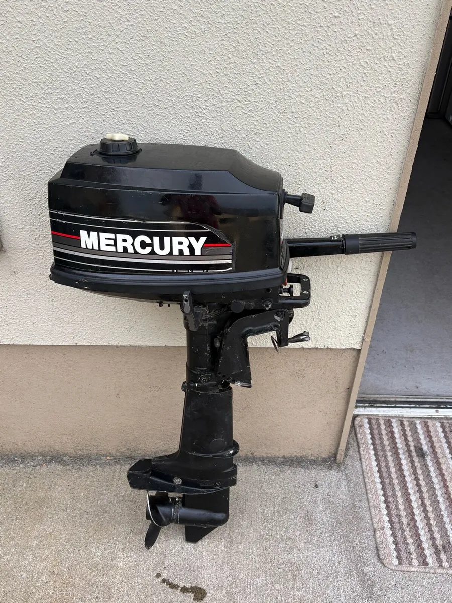 Mercury 4hp outboard - Image 2