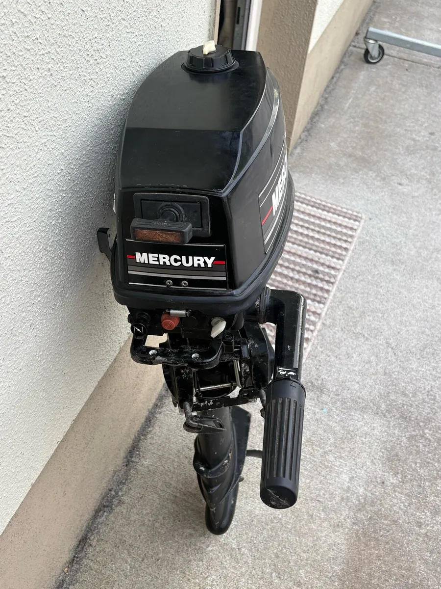 Mercury 4hp outboard - Image 3