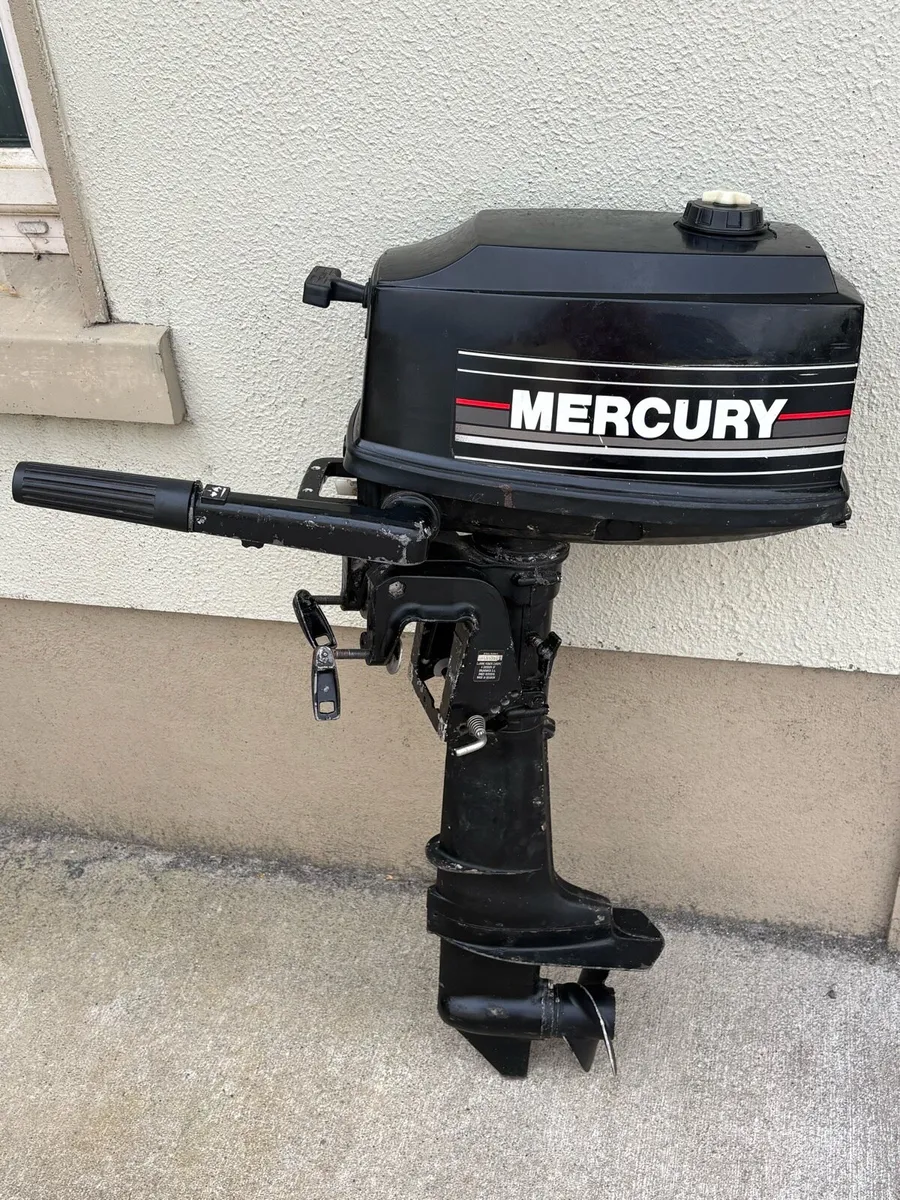 Mercury 4hp outboard - Image 4