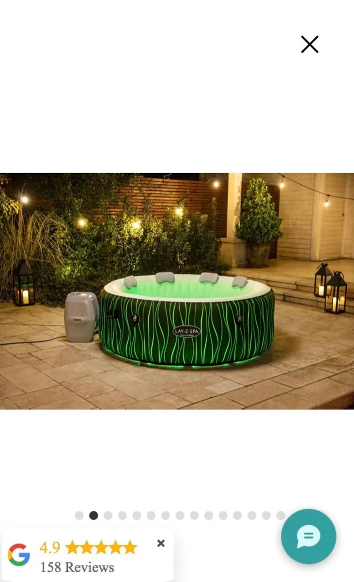 Lay-Z-Spa Hollywood AirJet™ Hot Tub with LED - Image 4