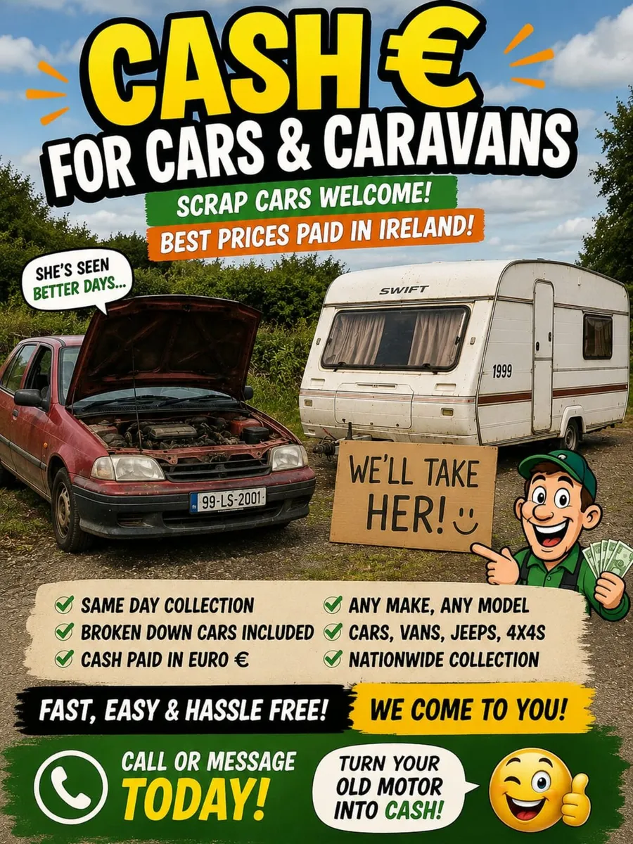 CASH FOR VEHICLES/ SCRAP CARS WANTED