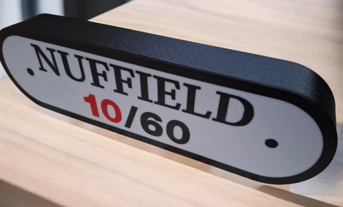 Custom Nuffield Tractor 1060 Lightbox - Image 1