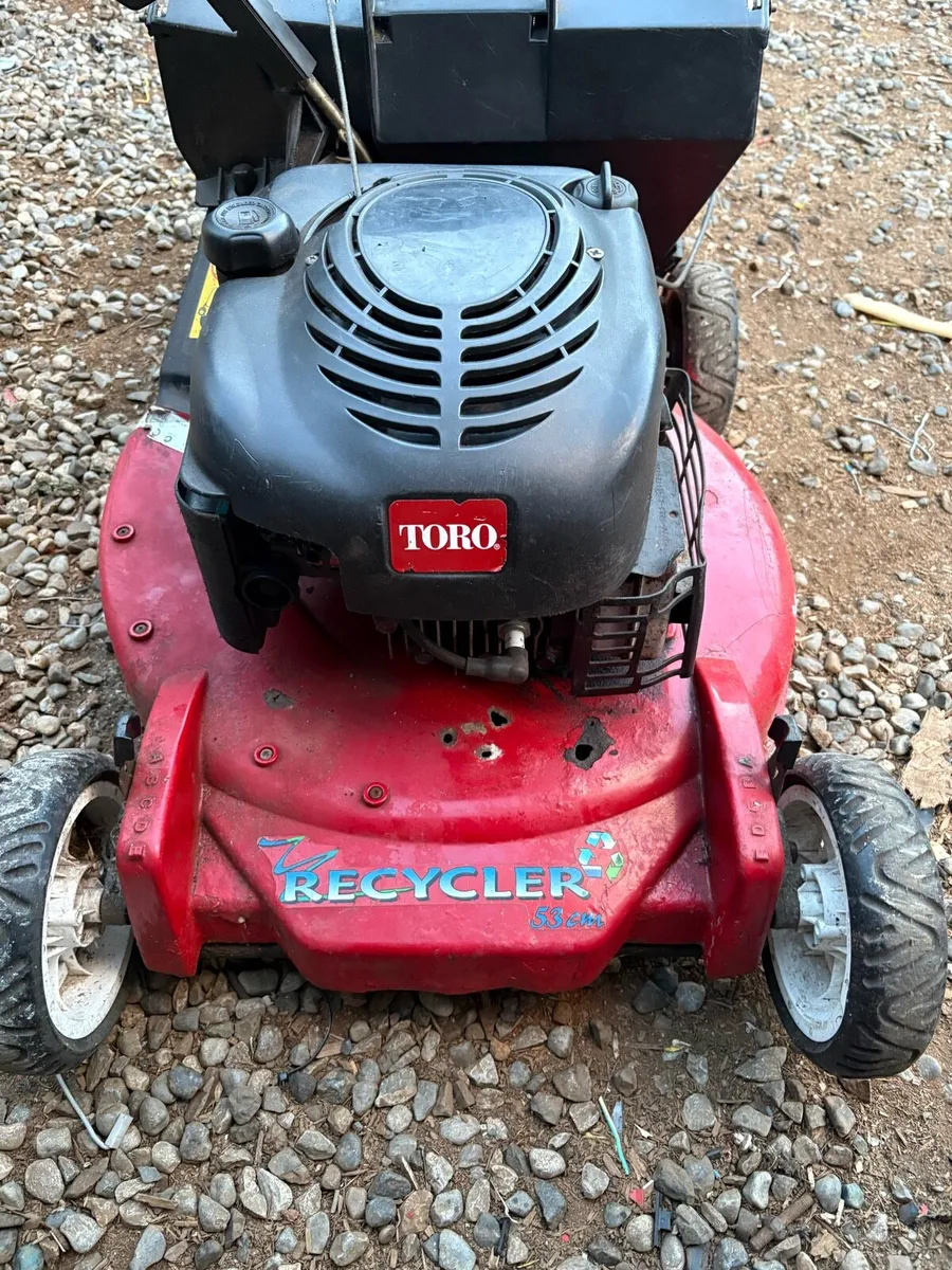 Self drive lawnmower won’t start lineup in shed - Image 2