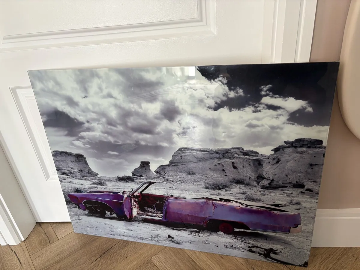 Gone pending collectionWall art- glass print- free - Image 2