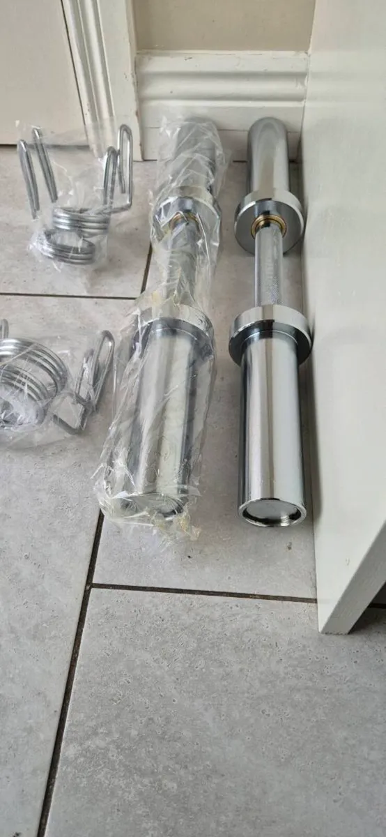 Brand new set of olympic dumbbell handles - Image 3