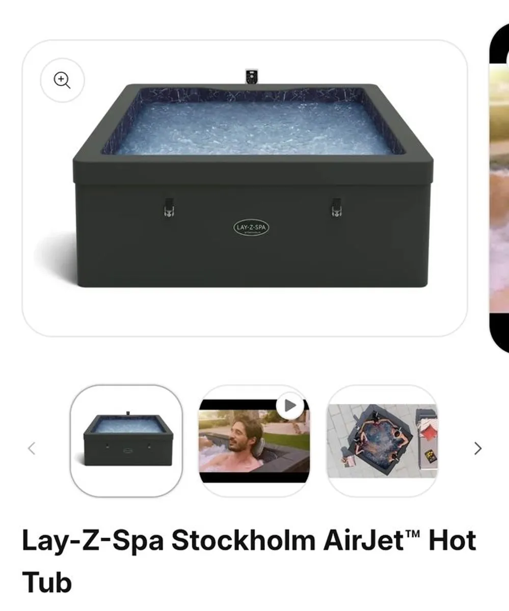 Lay Z Hot Tub - Image 1