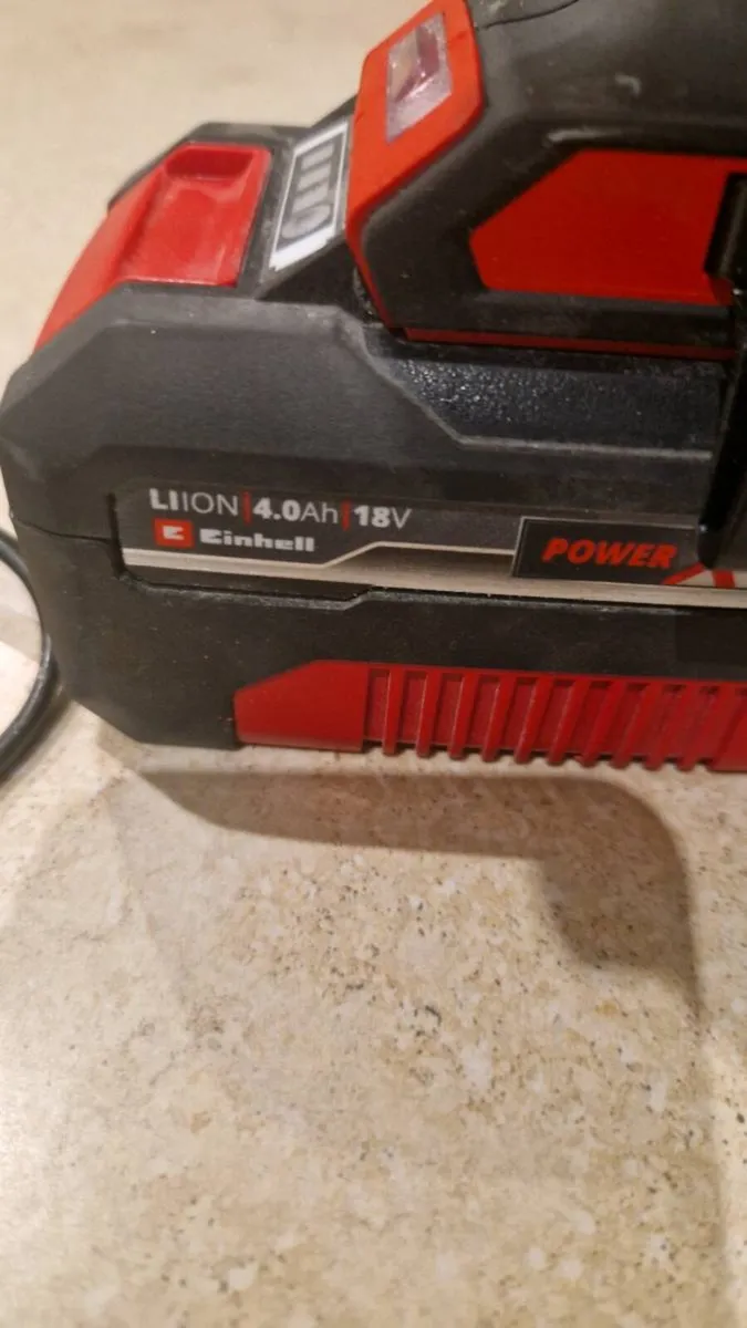 New Einhell 18v impact drill and 4amh battery and - Image 2