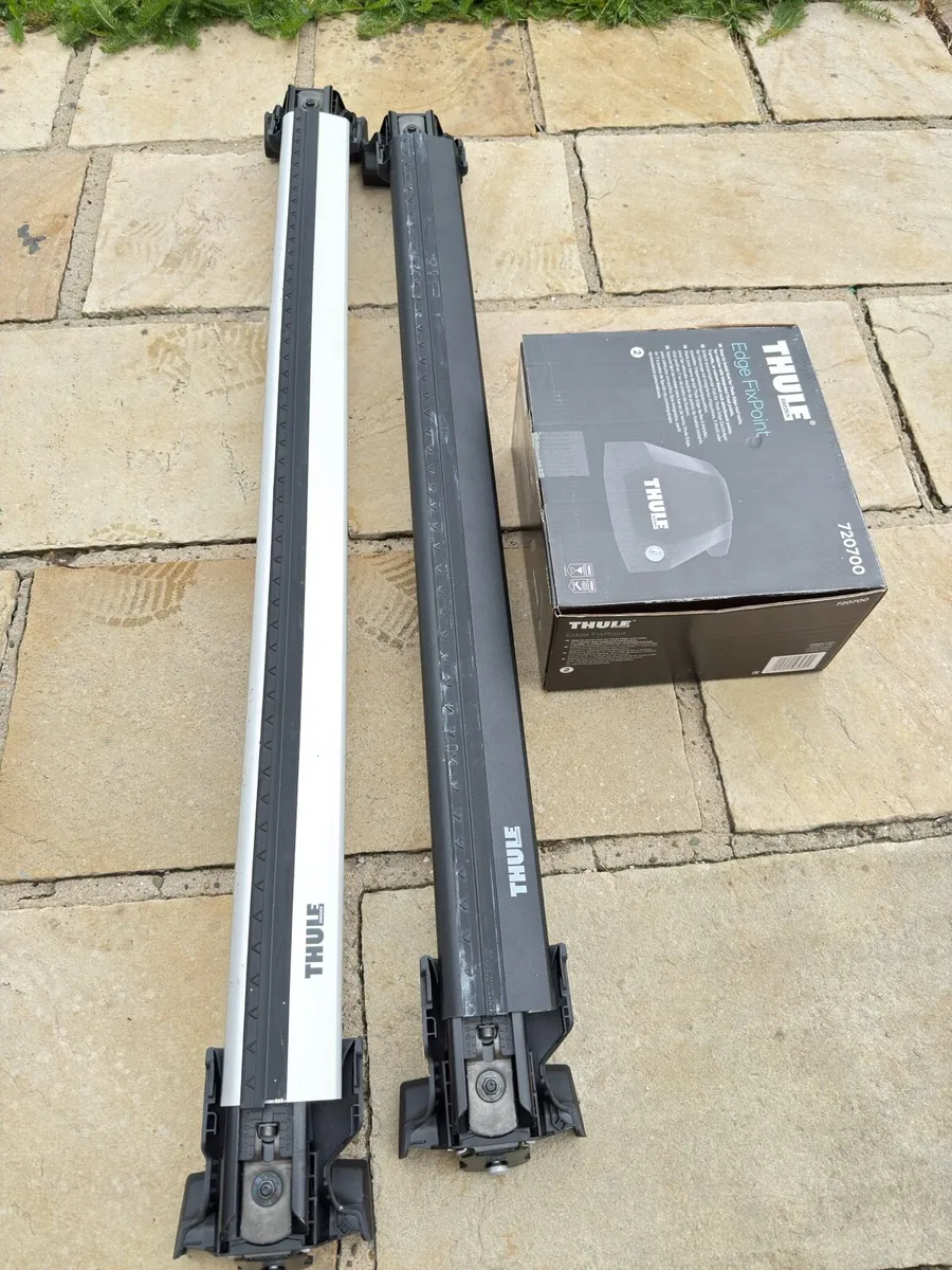 Thule WingBar Edge Roof Bars for BMW iX-Used Once - Image 1
