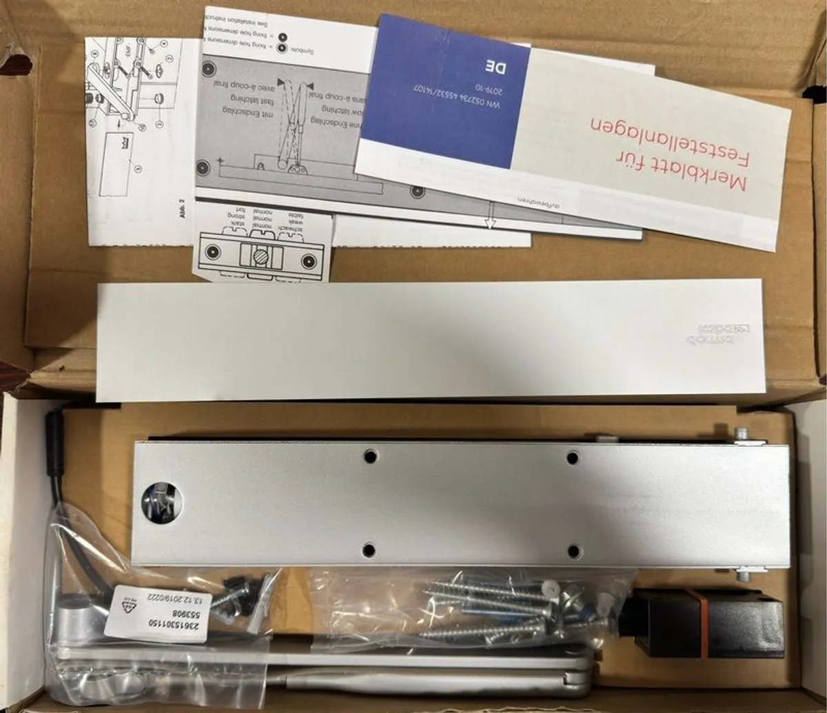 Dorma TS73EMF EN4 Fire Rated Overhead Door Closer Silver - Image 2