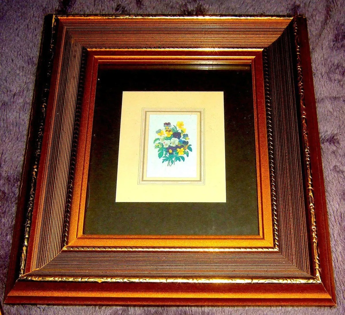Beautiful Pair of Vintage Framed Botanical Prints - Image 3