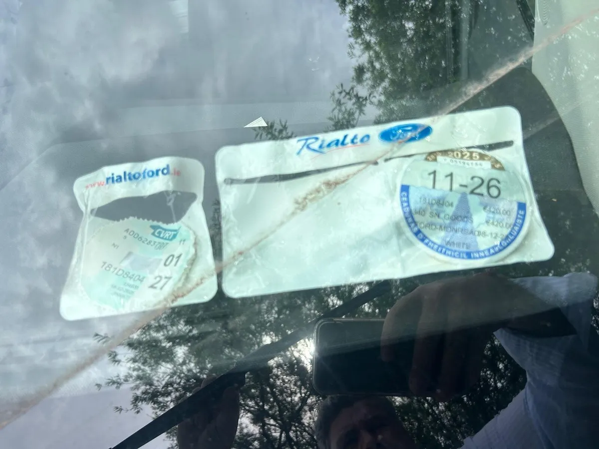 2018 Ford transit box tax test low kms - Image 3