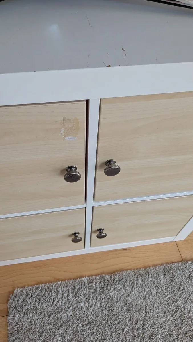 Kallax storage 2x2 with Doors & Handles - Image 3