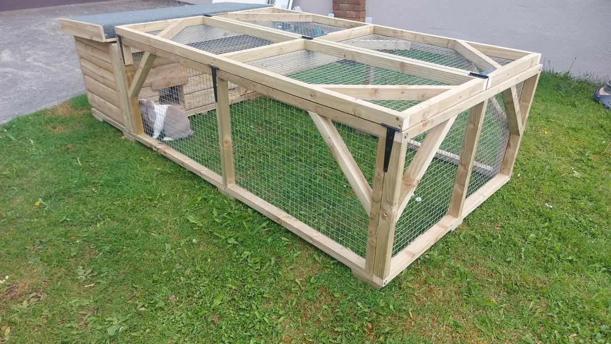 Rabbit Hutch & Enclosure - Image 3