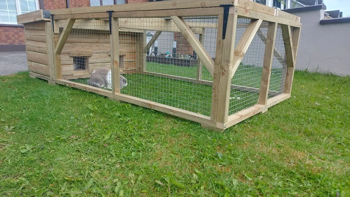 Rabbit Hutch & Enclosure - Image 4