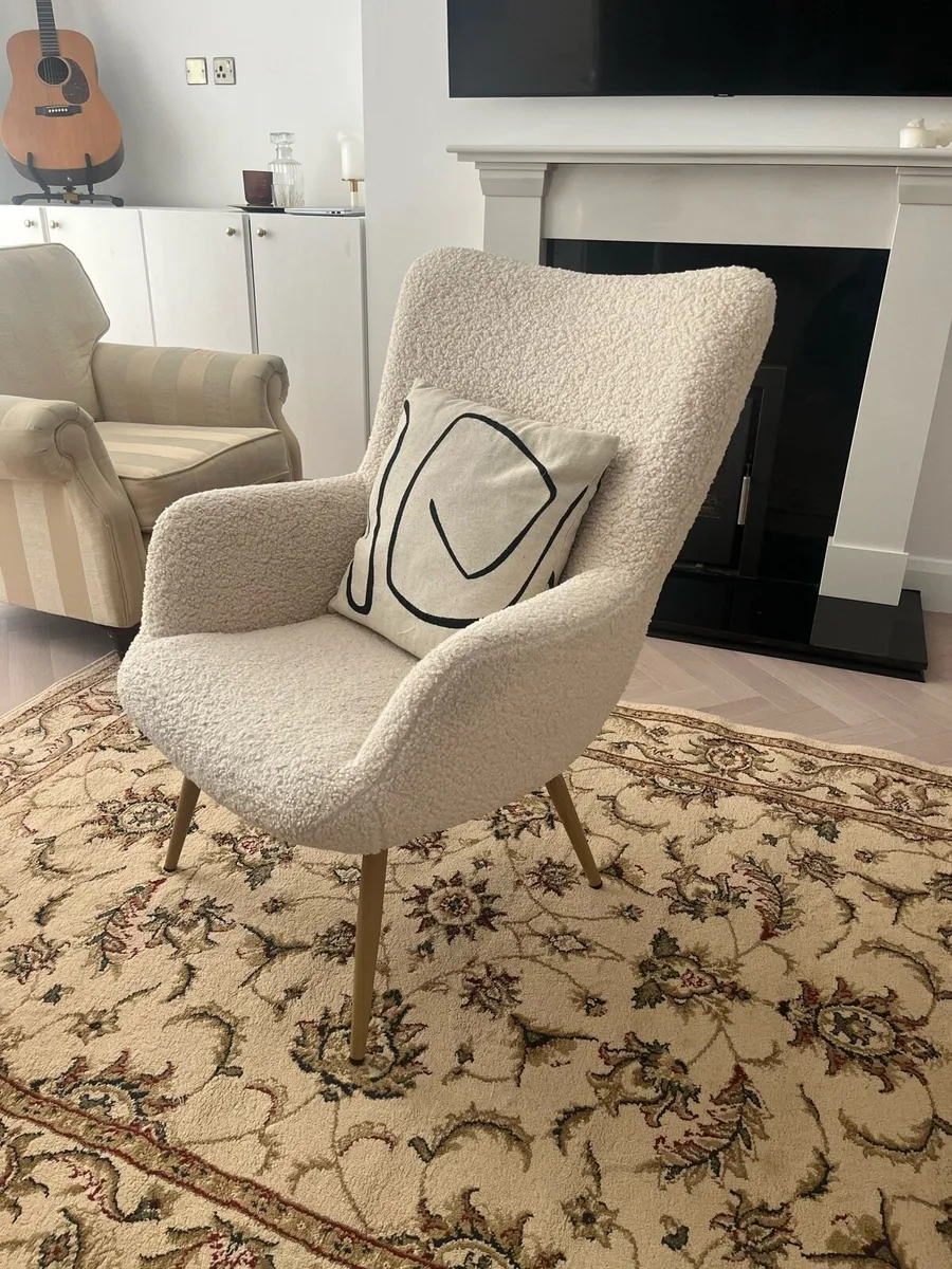 TEDDY CHAIR WHITE - Image 1