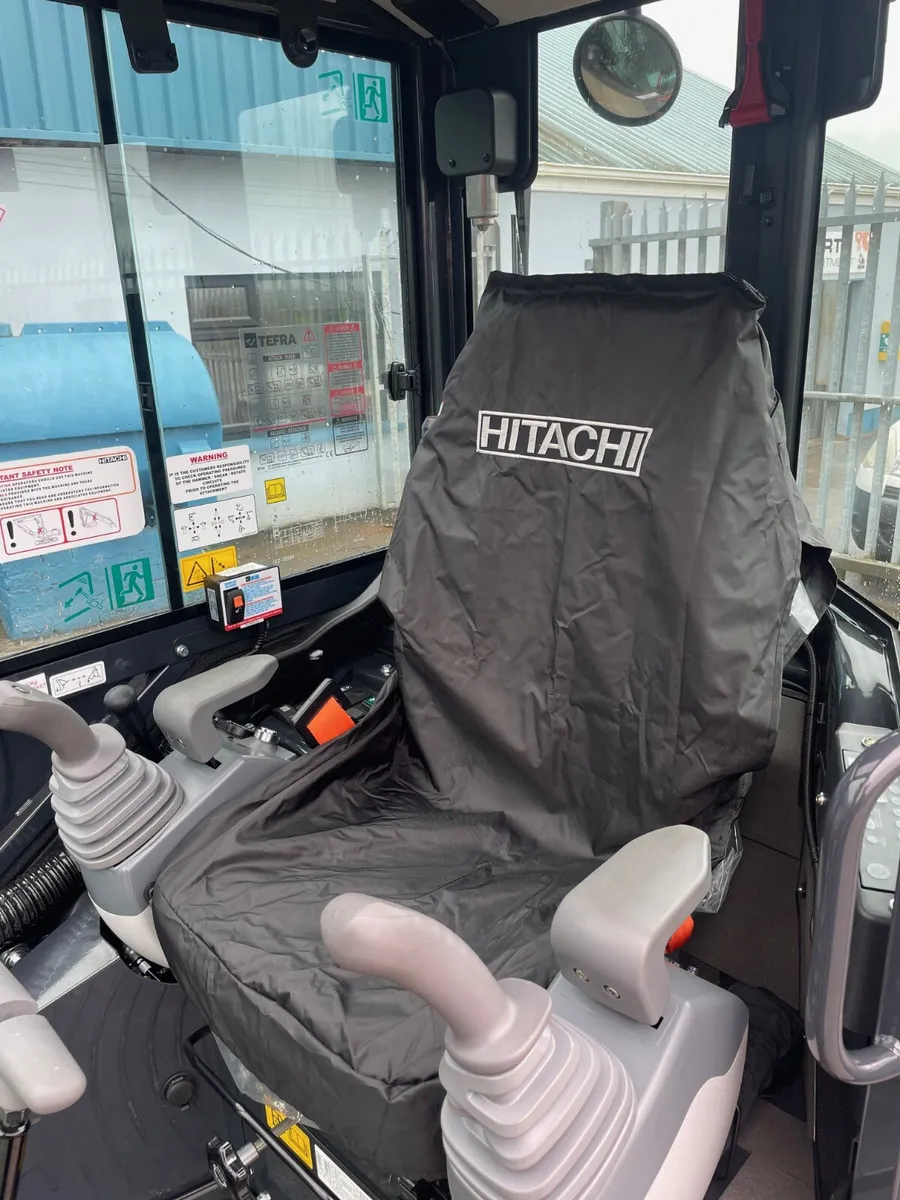 Hitachi Seat Covers - Standard & Mini Digger - Image 4