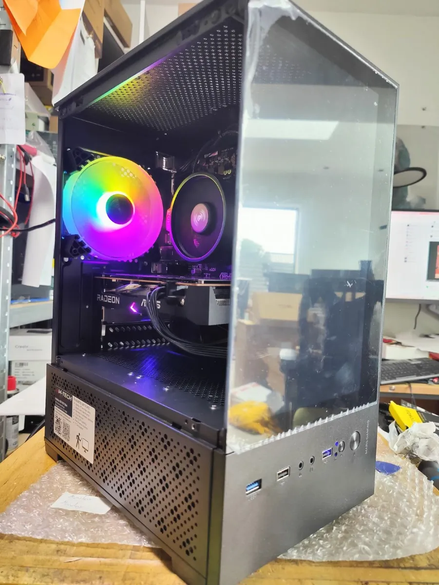 Custom Built Gaming PC Ryzen 5/16GB/512GB SSD/Rade - Image 1