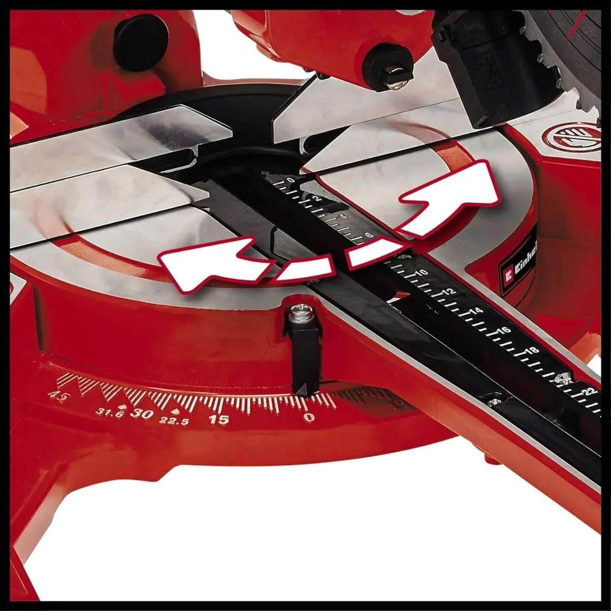 Einhell Dual Bevel Sliding Mitre Saw 1800W - Image 4