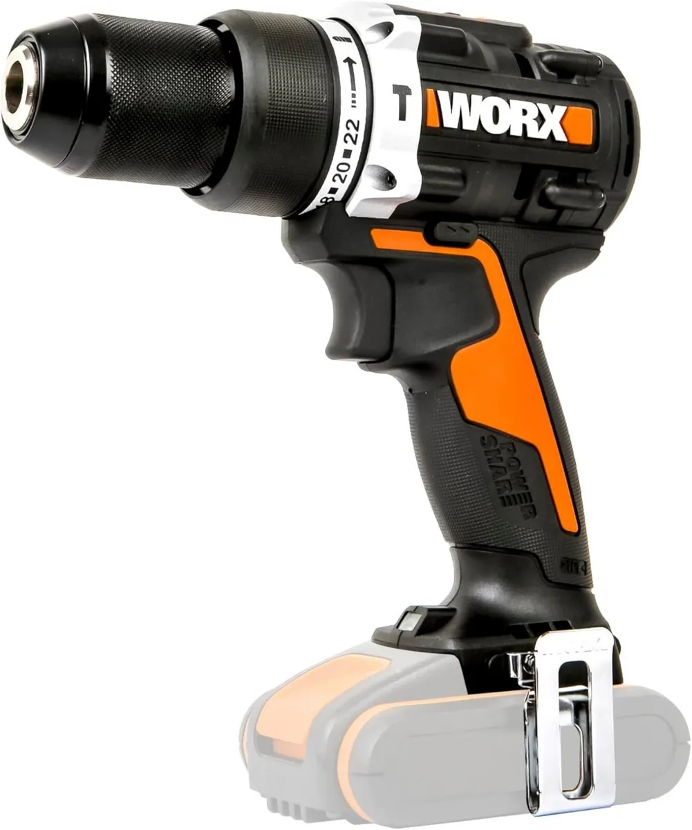 Worx Nitro 18V Cordless Impact Drill Powershare - Image 1