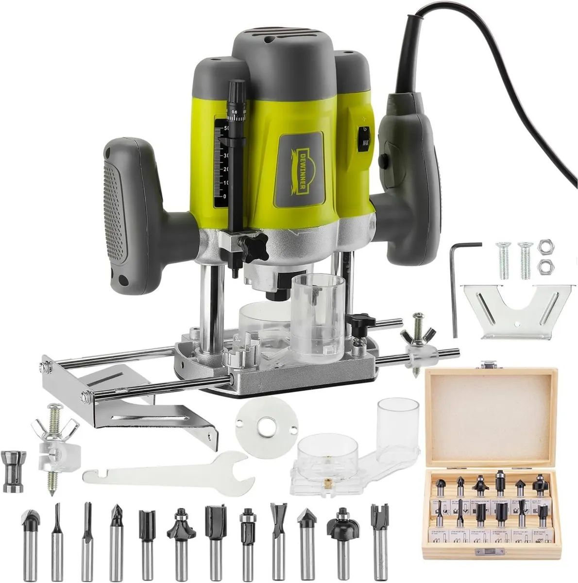 Wood Trimmer Router Tool Electric Woodworking - Image 1