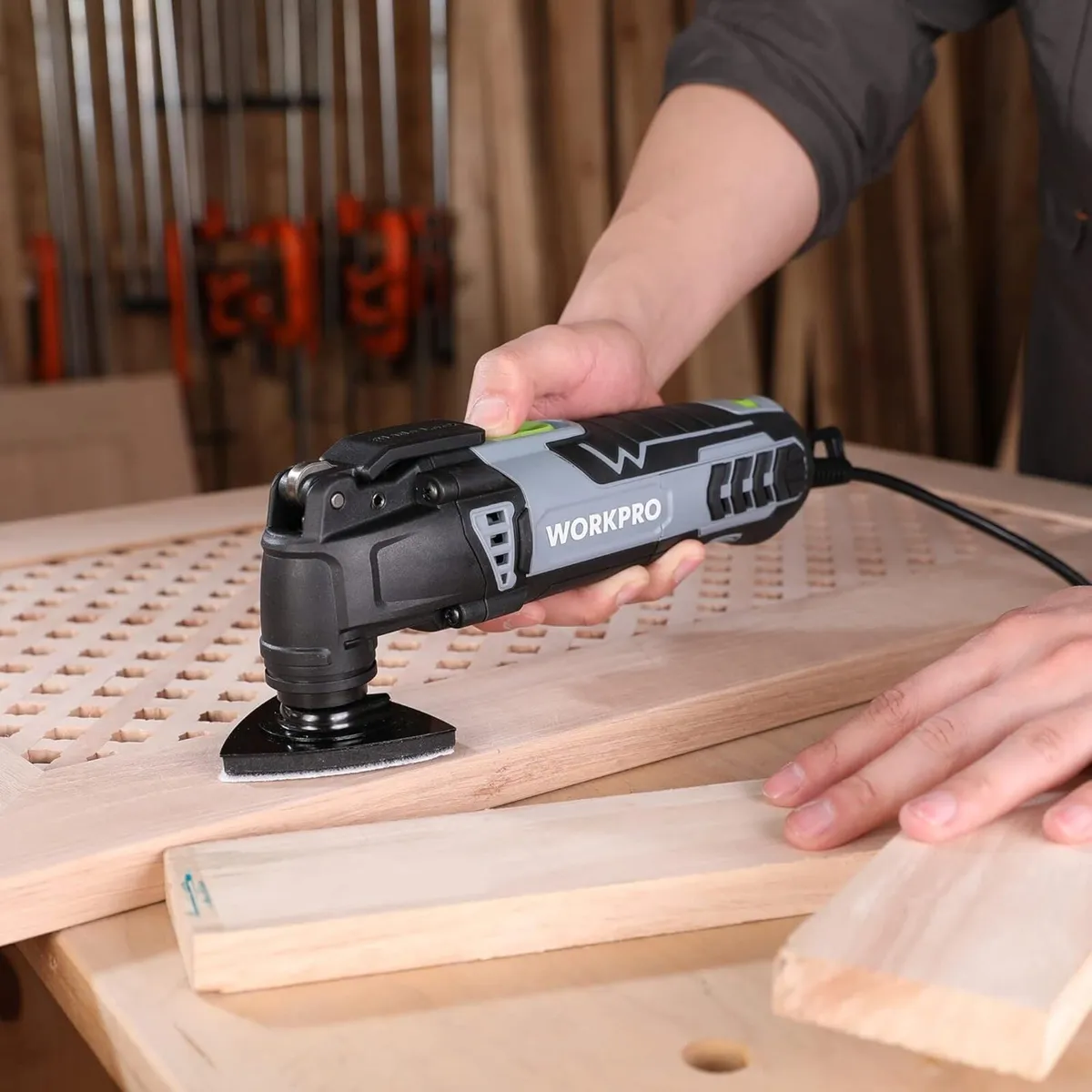 300W Oscillating -Tool Kit 7 Variable Speeds 15 - Image 2